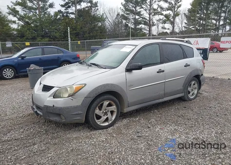 2004 Pontiac Vibe z USA, uszkodzony, nr VIN 5Y2SL62814Z470139